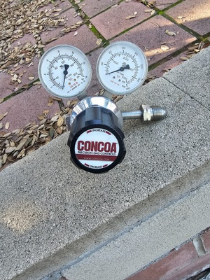 #ad Concoa Controls 2123302 01 590 Gas Regulator CGA 590 Two Stage USA Works Great $129.99