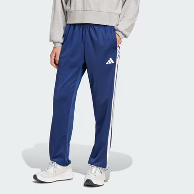 Adidas Men's Track Pants Dayready Multi Sports Size M Dark Blue JI8803 Open Hem