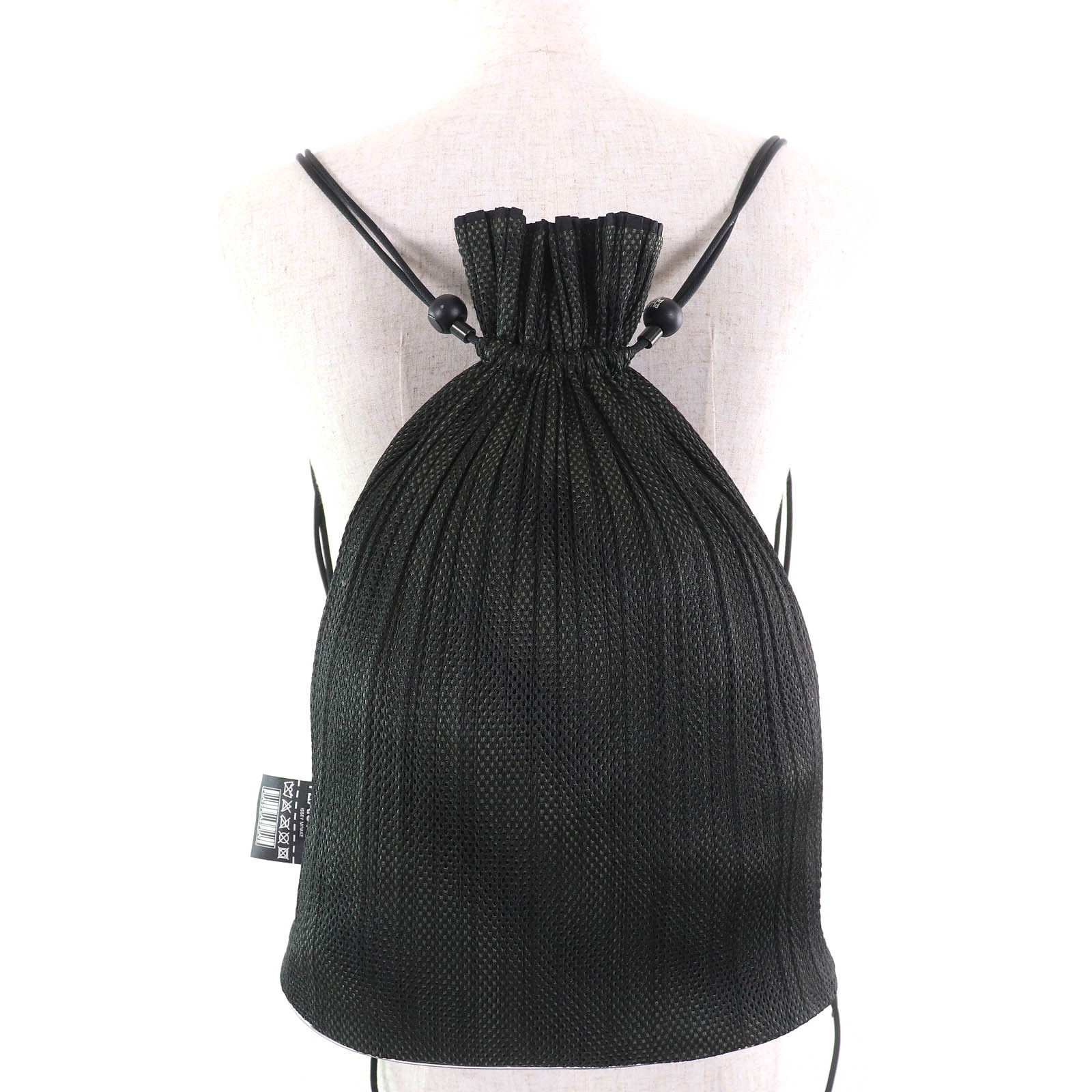 PLEATS PLEASE Backpack Daypack Logo button mesh k… - image 7