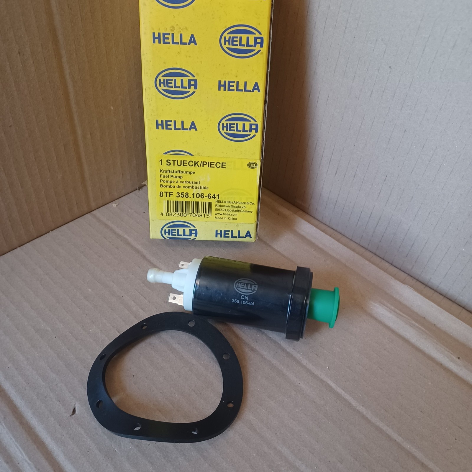 Hella pompe à carburant pour réparation circuit Opel Astra H CDTI