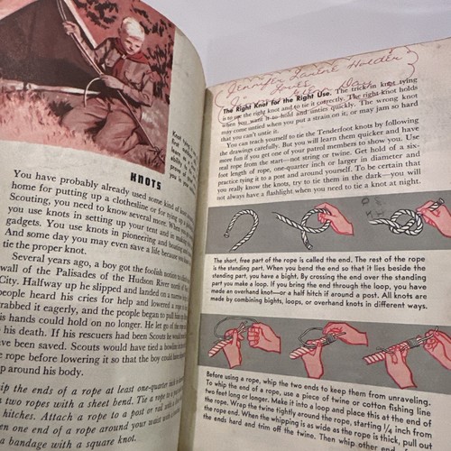 BSA The Boy Scout Handbook Paperback 6th Edition 3rd Printing 1961 - Bild 18 von 18