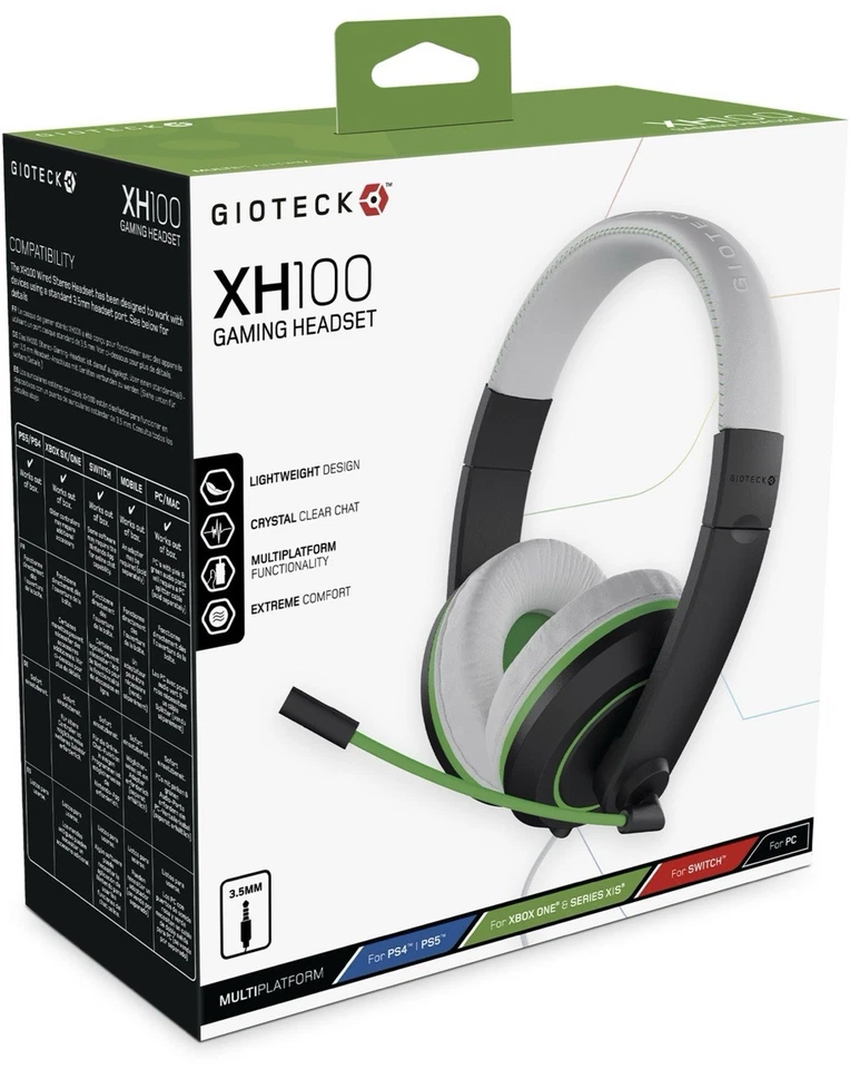 Gioteck XH100X Xbox, PS5, PS4, Switch, PCHeadset - Image 3 of 4