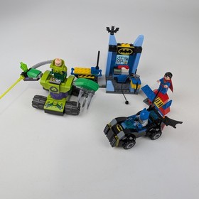 LEGO Juniors Superman, Spiderman, and Batman Sets - Incomplete w/ Instructions