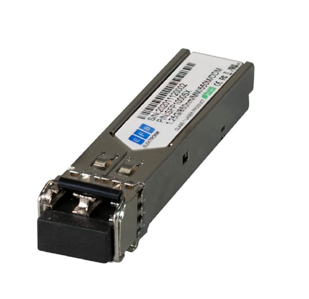 EFB SFP Module 1.25G SFP SM 1310nm FP 20KM LC DDM, Compatible with Cisco GLC-LH-
