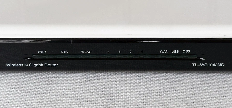 TP-LINK Wireless N Gigabit Router - TL-WR1043ND - Bild 3 von 4