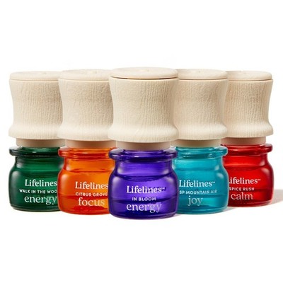 5pk Essential Oil Blend Discovery Set: Aromatherapy, Sustainably Sourced,