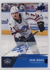 2021-22 Upper Deck AHL Auto Sam Anas #25 Auto 0b3