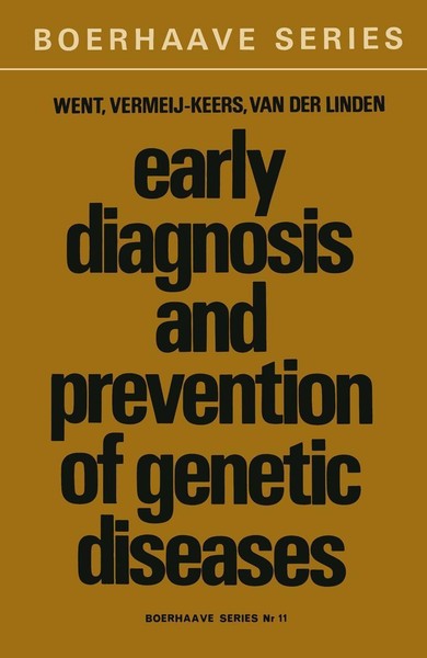 Early Diagnosis And Prevention Of Genetic Diseases L. N. Went-image