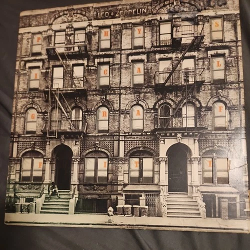LED ZEPPELIN: PHYSICAL GRAFFITI VINYL 2 LPs ORIGINAL 1975 SWAN SONG