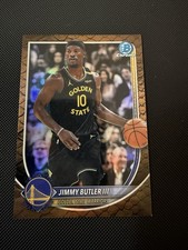 Jimmy Butler 2025-26 Bowman Chrome Reptilian Refractor SP Warriors #BCV-116