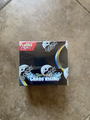 Pokémon TCG Chaos Rising Booster Box 36 Packs Brandneu & Sealed