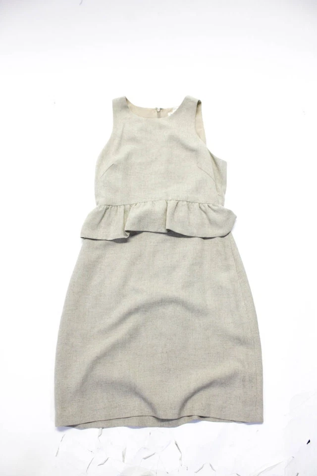 Vestido blusa Club Monaco feminino estampa listrada um ombro preto tamanho XS 2 lote 2 - Imagem 4 de 4