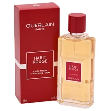 HABIT ROUGE by Guerlain cologne for men EDP 3.3 / 3.4 oz New in Box