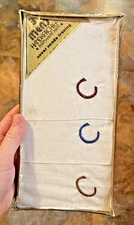 Vintage Men’s J.C. Penney Monogrammed “C” Handkerchiefs NOS