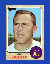 1968 Topps Set-Break #385 Jim Hunter VG-VGEX *GMCARDS*
