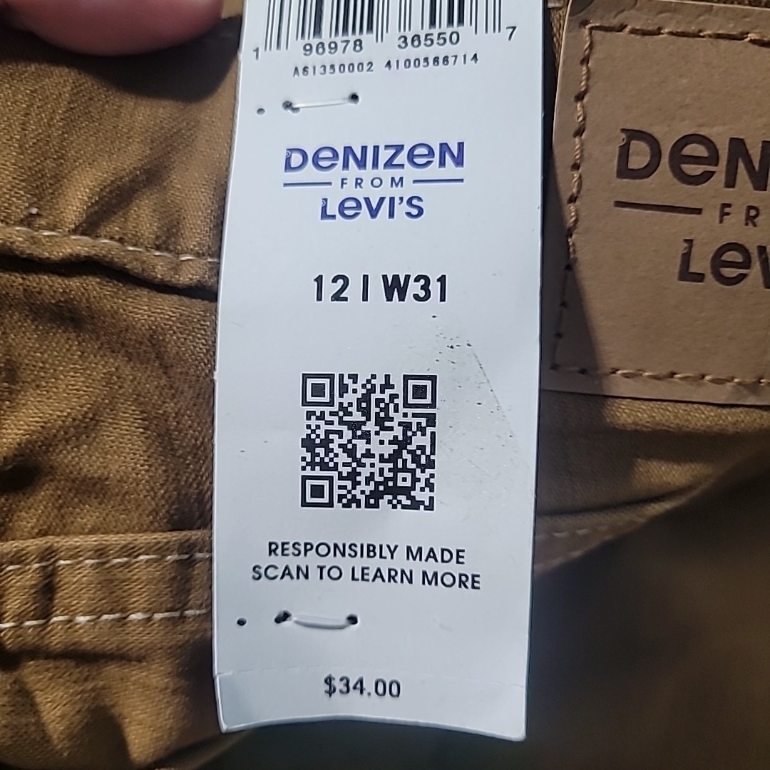 DENIZEN by Levi's Women's Mid-Rise 90's Loose Straight Jeans - Brown Size 12 thumbnail 8