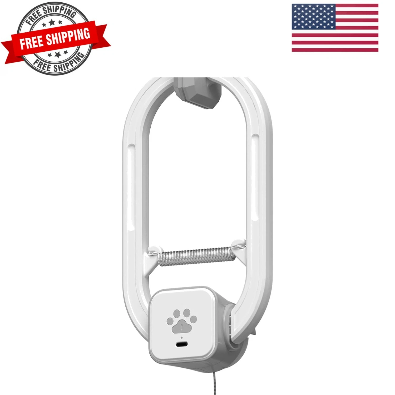 Interactive Cat Toy, Rechargeable Electric Cat Teaser, Hanging Door cat Toy, ...