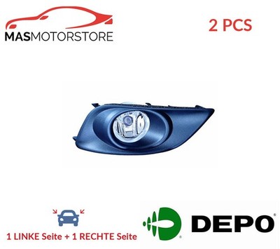 NEBELSCHEINWERFER PAAR SET DEPO 212-2060L-UE 2PCS I FÜR TOYOTA AVENSIS 2L 93KW