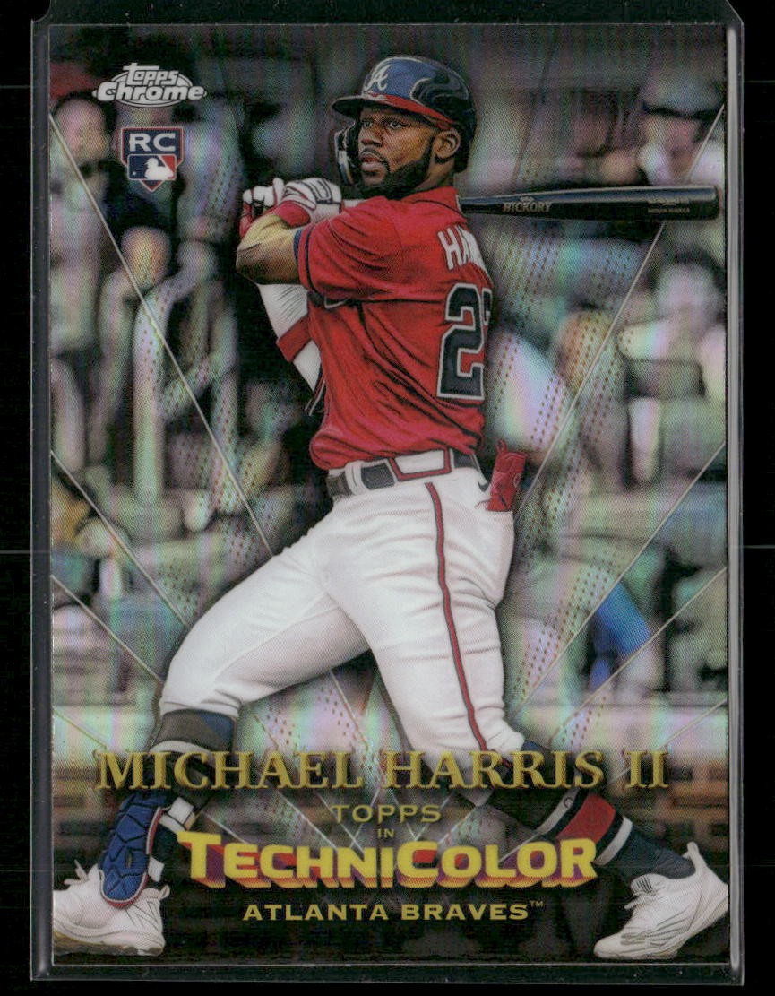 2023 Topps Chrome #TT-7 Michael Harris II Topps in Technicolor Atlanta Braves