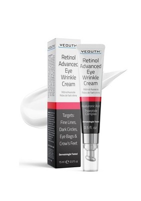 Retinol Eye Cream Anti Aging Under Eye Cream .5 fl oz EXP 8/27
