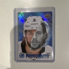 Upper Deck Series 2 UD Portraits P-48 Adrian Kempe Kings Ice Hockey Card