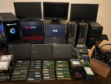 HP Omen/iBUYPOWER/MacBooks Mystery Box PCs Monitors RAM SSDs Parts Lot + Extras!