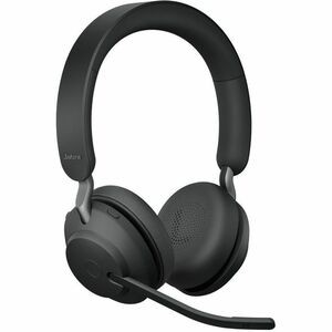 Jabra Evolve2 65 MS Teams Wireless Noise Canceling Headset Black