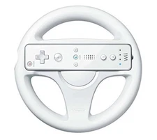 Official Nintendo OEM Wheel Remote Controller Not Included For Wii Very Good 3Z
