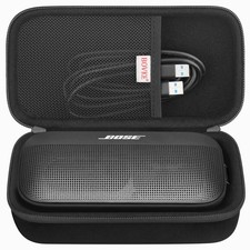 Black Hard Travel Speaker Case for Bose Soundlink Flex Bluetooth Portable