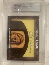 Leaf 2021 Hall of Fame Cut Luke Appling Autographed Cut Signature Card