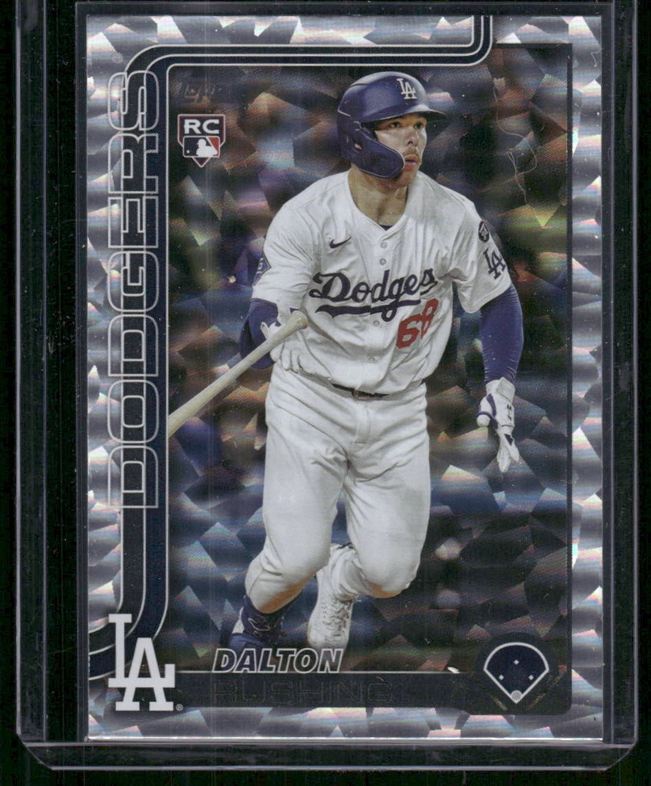 DALTON RUSHING 2025 TOPPS UPDATE Silver Crackle Foil #US-38 RC