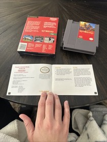 Nintendo NES Game Legacy Of The Wizard CIB Complete In Box 