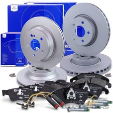 ATE BREMSSCHEIBEN +BEL&Auml;GE +VWK VORNE+HINTEN F&Uuml;R MERCEDES E-KLASSE W212 S212