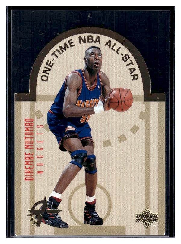 1993-94 Upper Deck Special Edition Die-Cut All-Stars Dikembe Mutombo #W3