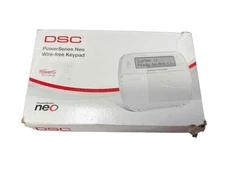 DSC PowerSeries Neo Wireless Security Keypad PowerG HS2LCDWF9ENG N