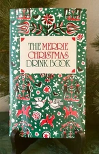 Vtg. The Merrie Christmas Drink Book Peter Pauper Press Bartender Recipes 63 Pg