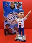2018 The Sandlot 25th Anniversary 7" Ham Porter Atlanta Braves Bobblehead w/ Box