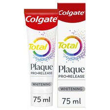 Total Plaque Pro Release Whitening Toothpaste 75ml Dental Plaque Remover 49.87 per litre