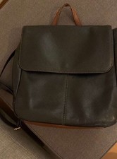 Fossil Rucksack aus Leder❣️schwarz, Praktisch