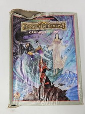 Forgotten Realms Campaign Setting Box AD D Dungeons Dragons COMPLETE TSR 1085