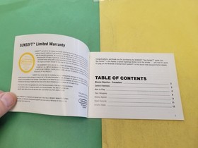 Spy Hunter NES Nintendo Instruction Manual Only 