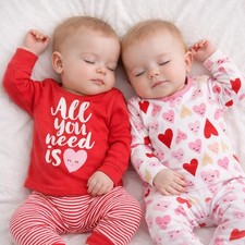 Carter's Baby Girls 4 Piece Snug Fit Cotton Pajamas 6 Months
