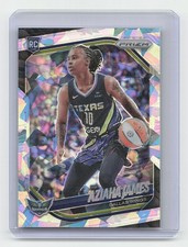 2025 Panini Prizm WNBA #83 Aziaha James Ice Prizms