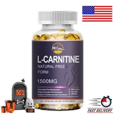 LN ACETYL L-CARNITINE 1500mg TABLETS Nervous System Health Antioxidant CAPSULES