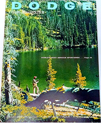 1959 Dodge News Magazine - Sales Brochure Original -Mountains - RARE 