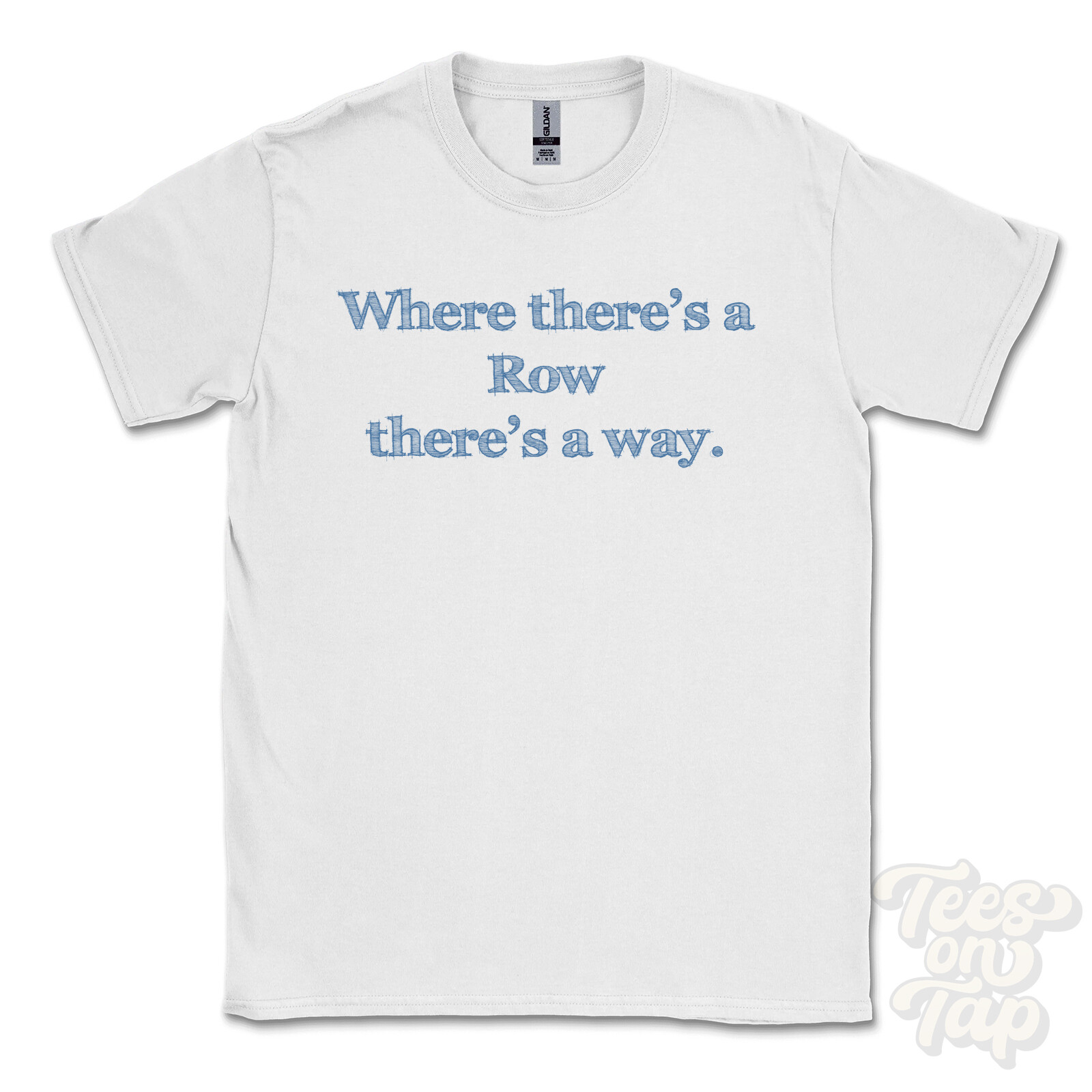 FILA WHERE... ROW THERE'S A WAY T SHIRT BIANCA uomo donna nome idea regalo