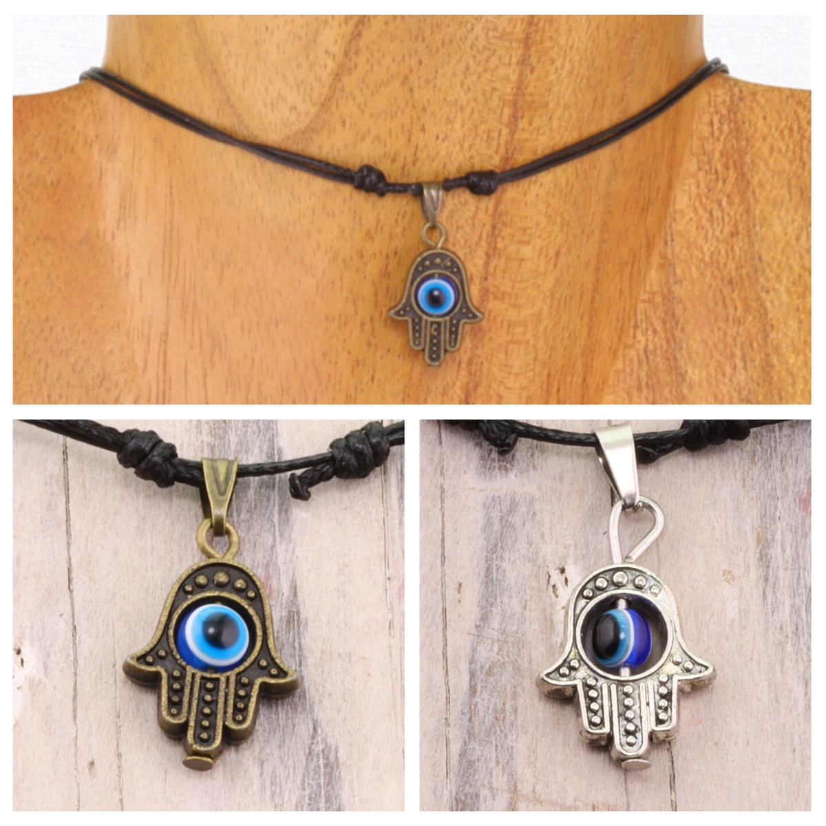 Hamsa hand choker clearance