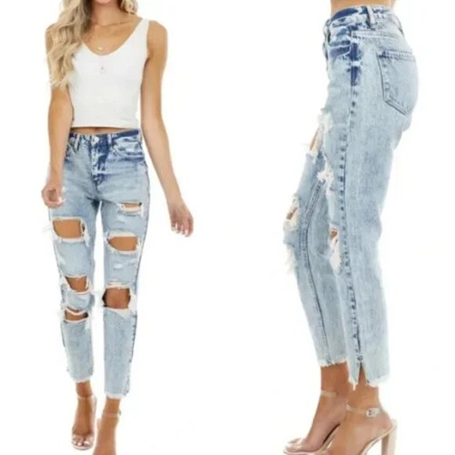 Distressed Boyfriend Jeans size 