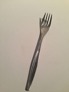 MENÜBESTECK gut Cromargan WMF ATLANTA 4200 WAGENFELD 3-teilig