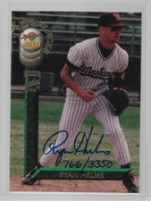 1994 Signature Rookies Draft Picks Bonus Signatures #8 Ryan Helms Lot of 2 RC AU